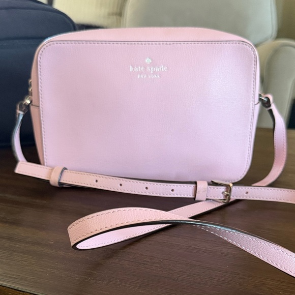 kate spade Handbags - kate spade soft pink leather crossbody bag